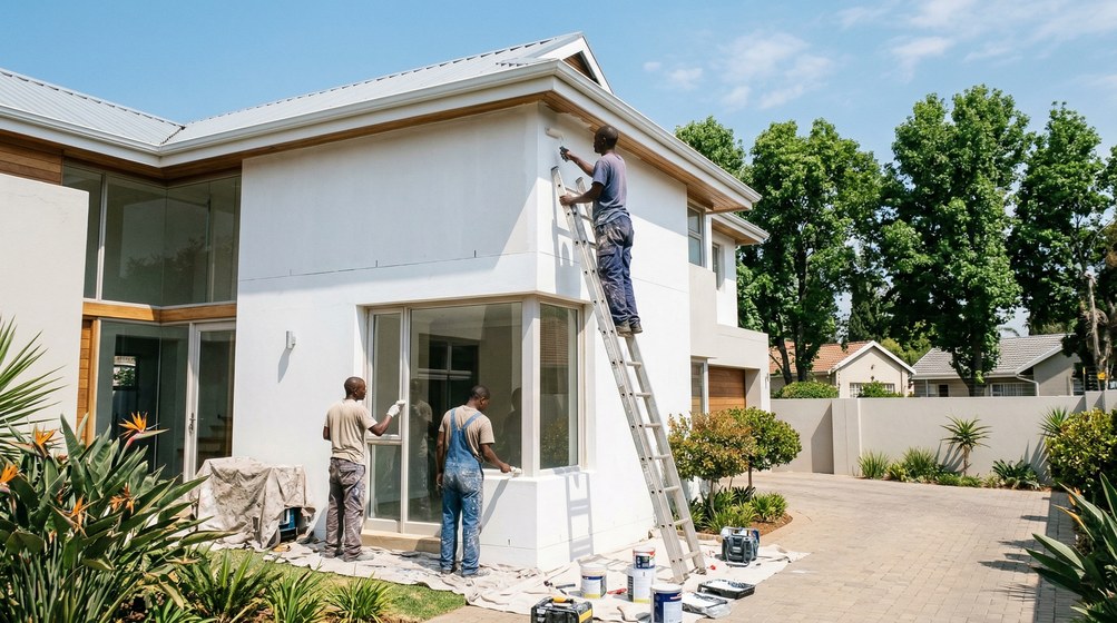 Painters in Bishopscourt, Cape Peninsula
